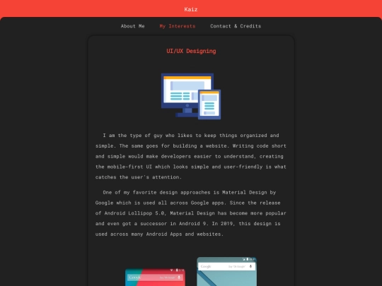 interest screenshot
