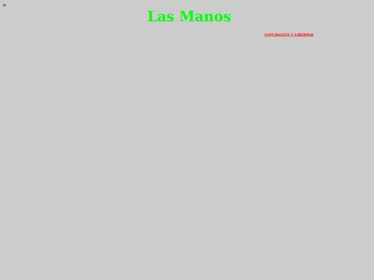 Programa 1de  Las Manos screenshot