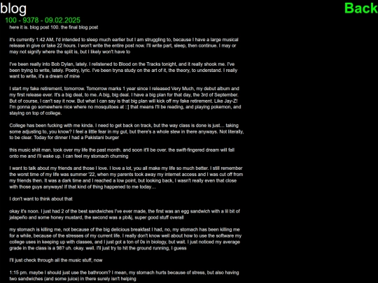blog screenshot