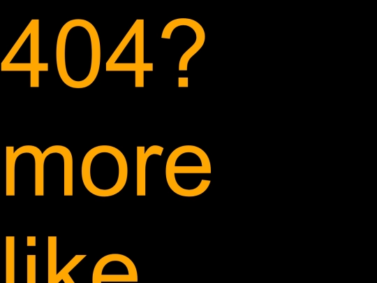 not_found screenshot