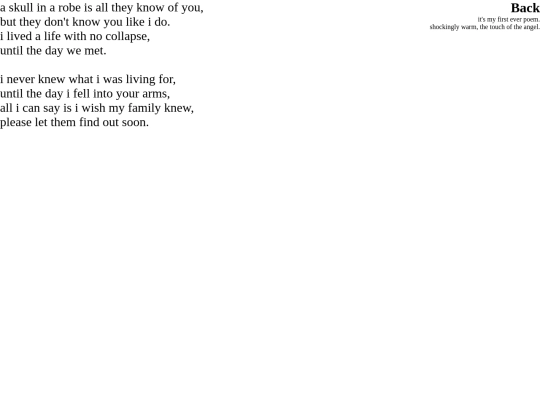 poem/embrace screenshot