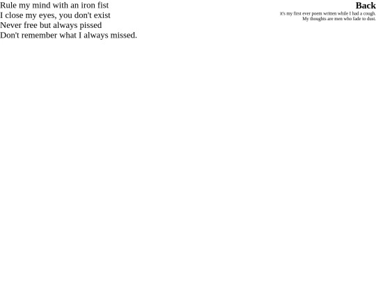 poem/ironfist screenshot