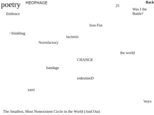 poem/meophage screenshot