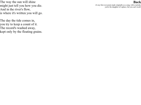 poem/redestined screenshot