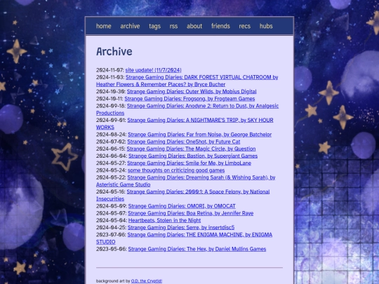archive screenshot