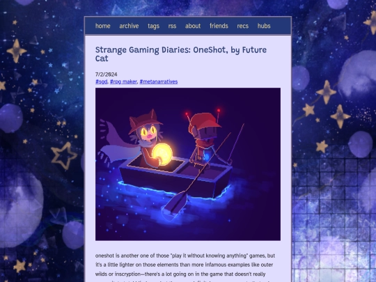 posts/2024-07-02-StrangeGaming_OneShot screenshot