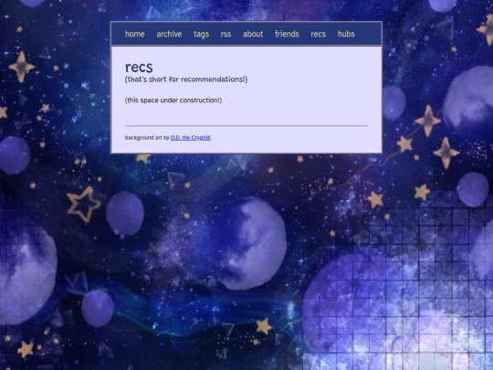 recs screenshot