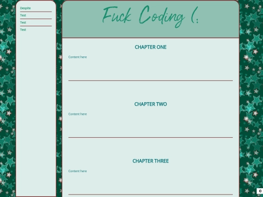 test screenshot
