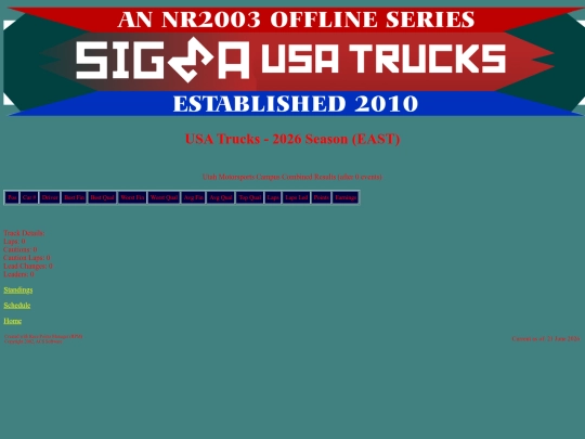 2026 USA Trucks East/track_sandyflats screenshot