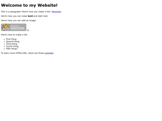 index screenshot