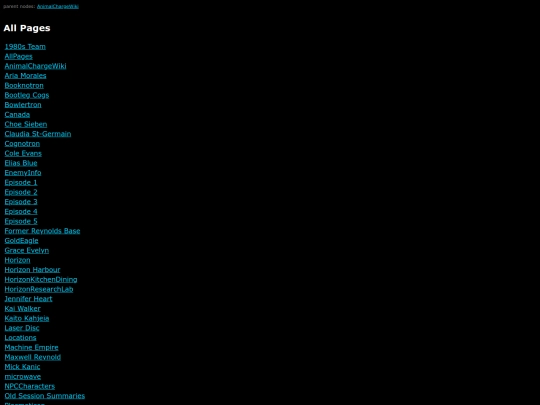 AnimalCharge/AllPages screenshot