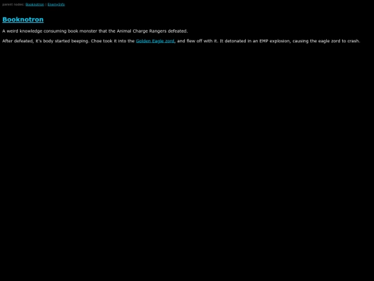 AnimalCharge/Booknotron screenshot