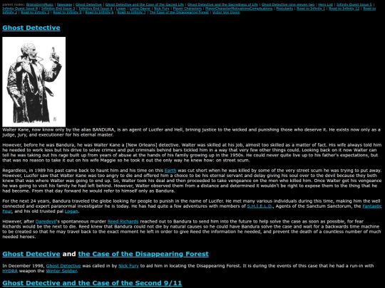 MarvelWiki/Ghost Detective screenshot