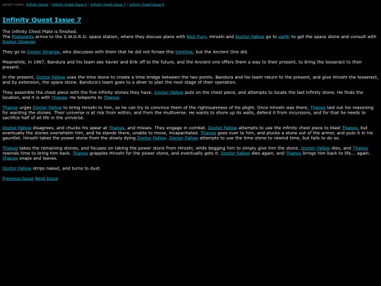 MarvelWiki/Infinity Quest Issue 7 screenshot