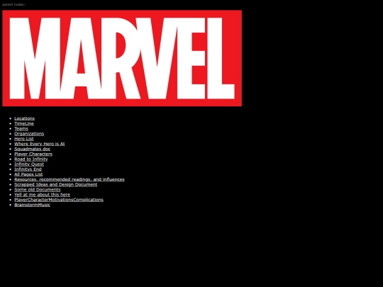 MarvelWiki/MarvelWiki screenshot