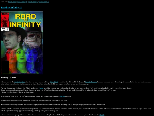 MarvelWiki/Road to Infinity 11 screenshot