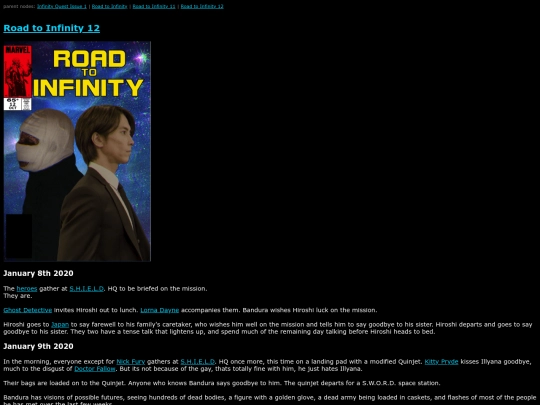 MarvelWiki/Road to Infinity 12 screenshot