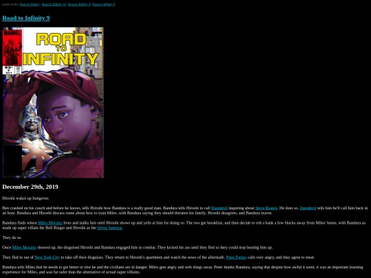 MarvelWiki/Road to Infinity 9 screenshot