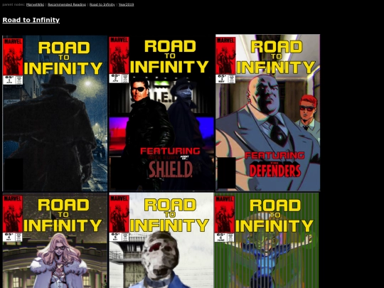 MarvelWiki/Road to Infinity screenshot