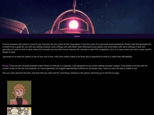 artoptions screenshot