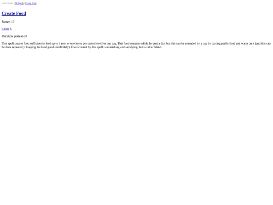 minkrpgBW/Create Food screenshot