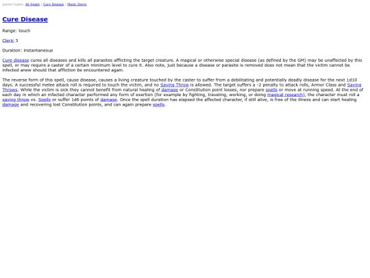 minkrpgBW/Cure Disease screenshot