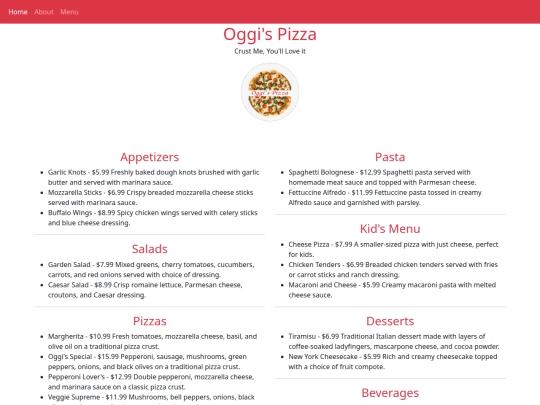 oggis_pizza/menu screenshot
