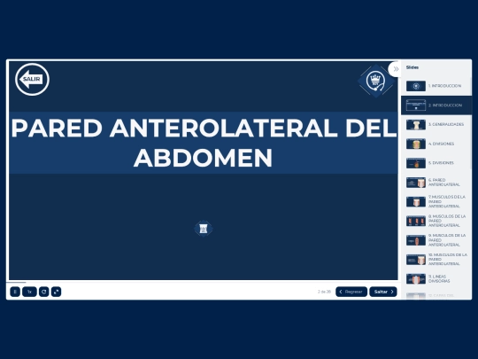 Anatomia y  Embriologia II/SEGUNDO PARCIAL/1. Pared Anterolateral del Abdomen (Published) screenshot