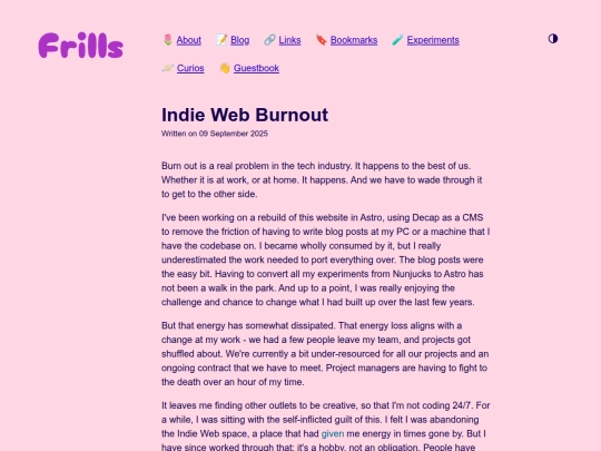 blog/2025/september/indie-web-burnout screenshot