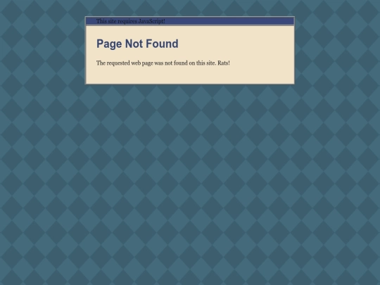 not_found screenshot