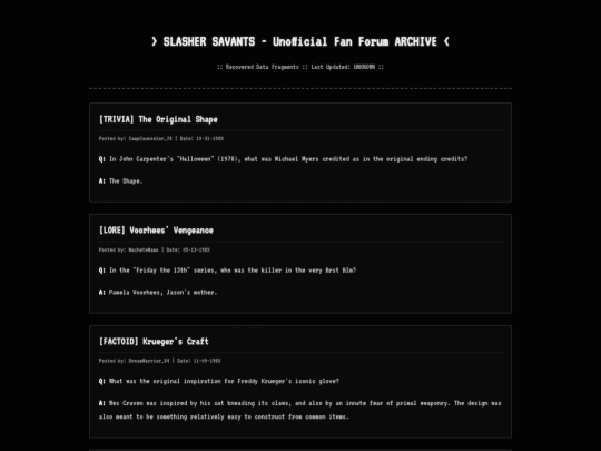forum screenshot