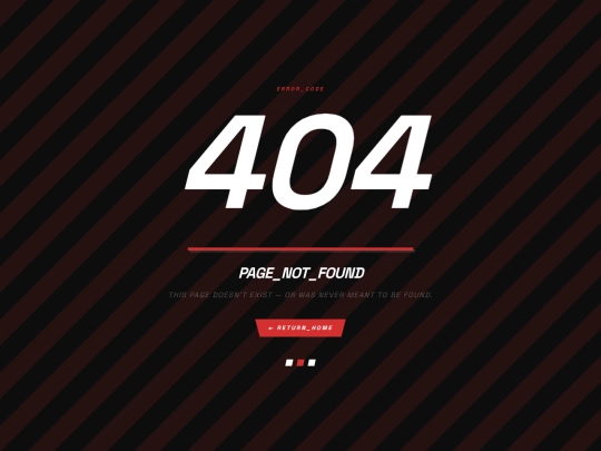 404 screenshot