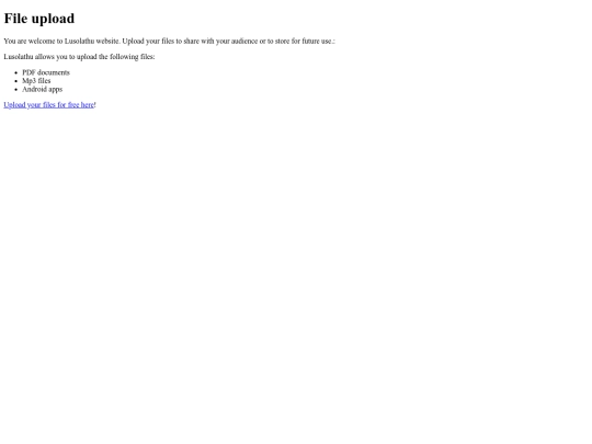 fileupload screenshot