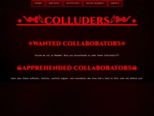 wanted-and-apprehended-collaborators screenshot