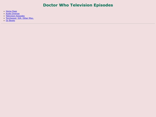 televisionPage screenshot