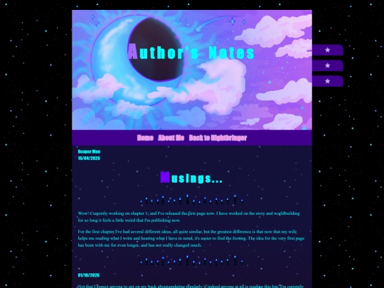 nightbringer/blog screenshot