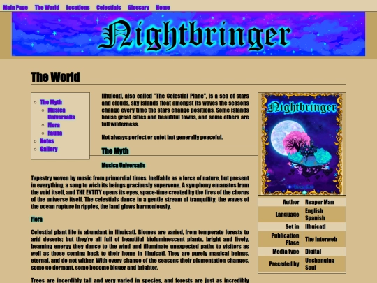 nightbringer/wiki/the_world screenshot