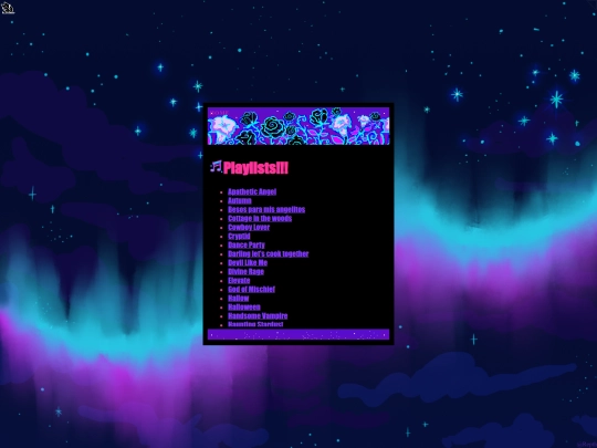 playlists screenshot