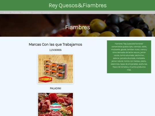 Fiambres screenshot