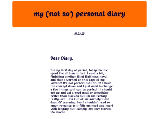 diary2 screenshot