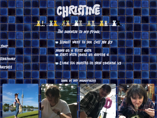 friends/christine screenshot
