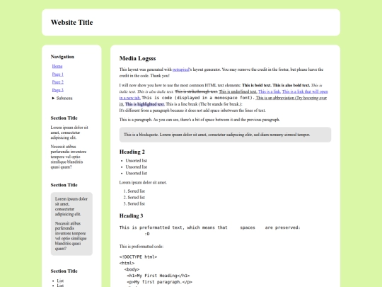 ml/medialogs screenshot