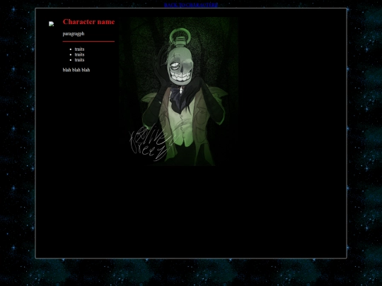 characters/template screenshot