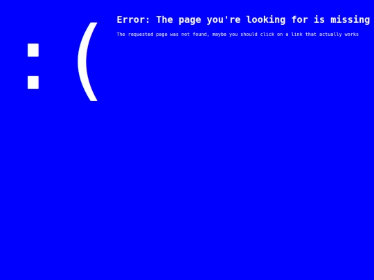 not_found screenshot