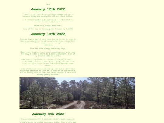 blog screenshot