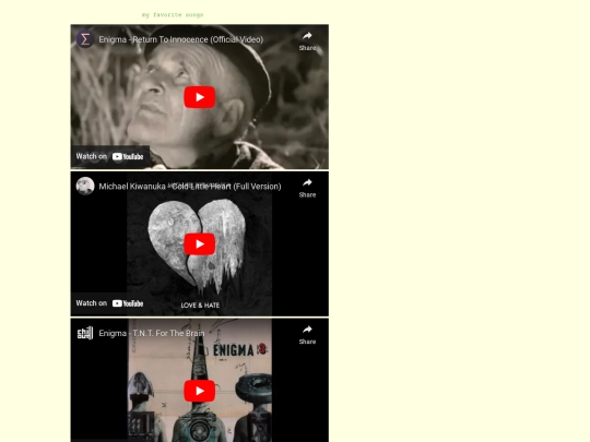 playlist screenshot