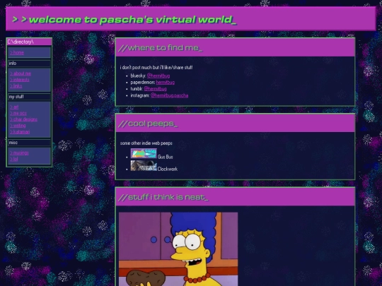 pages/links screenshot
