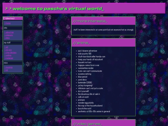 pages/moreinterests screenshot