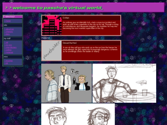 pages/myocs/civillain screenshot
