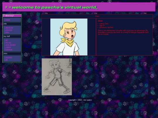 pages/myocs/csoh/chris screenshot